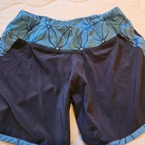 Brooks Dri-fit  running blue shorts